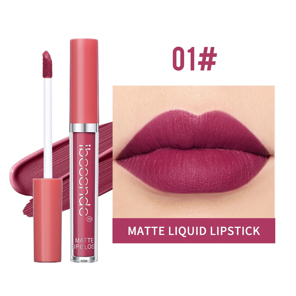 Matte Velvet Liquid Lipstick Long lasting waterproof wear