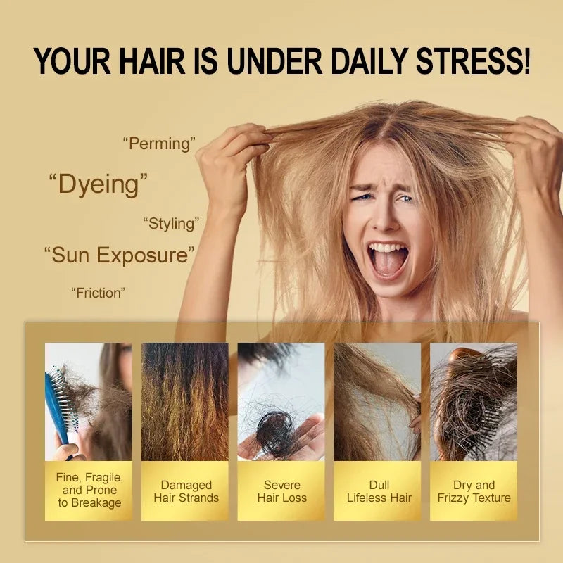 Amino Acid Hair Oil for Smooth and Shiny Hair