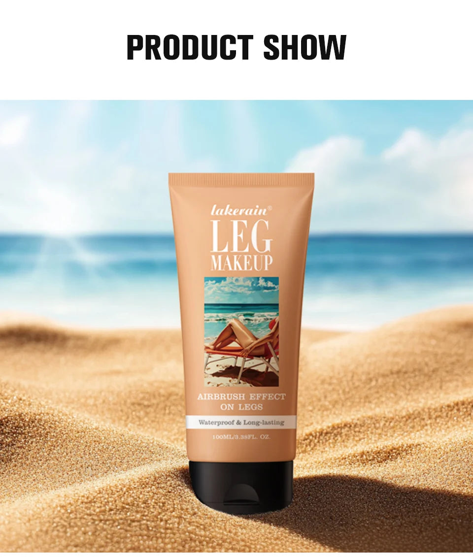 Leg Makeup Foundation Cream Waterproof Coverage - 15
