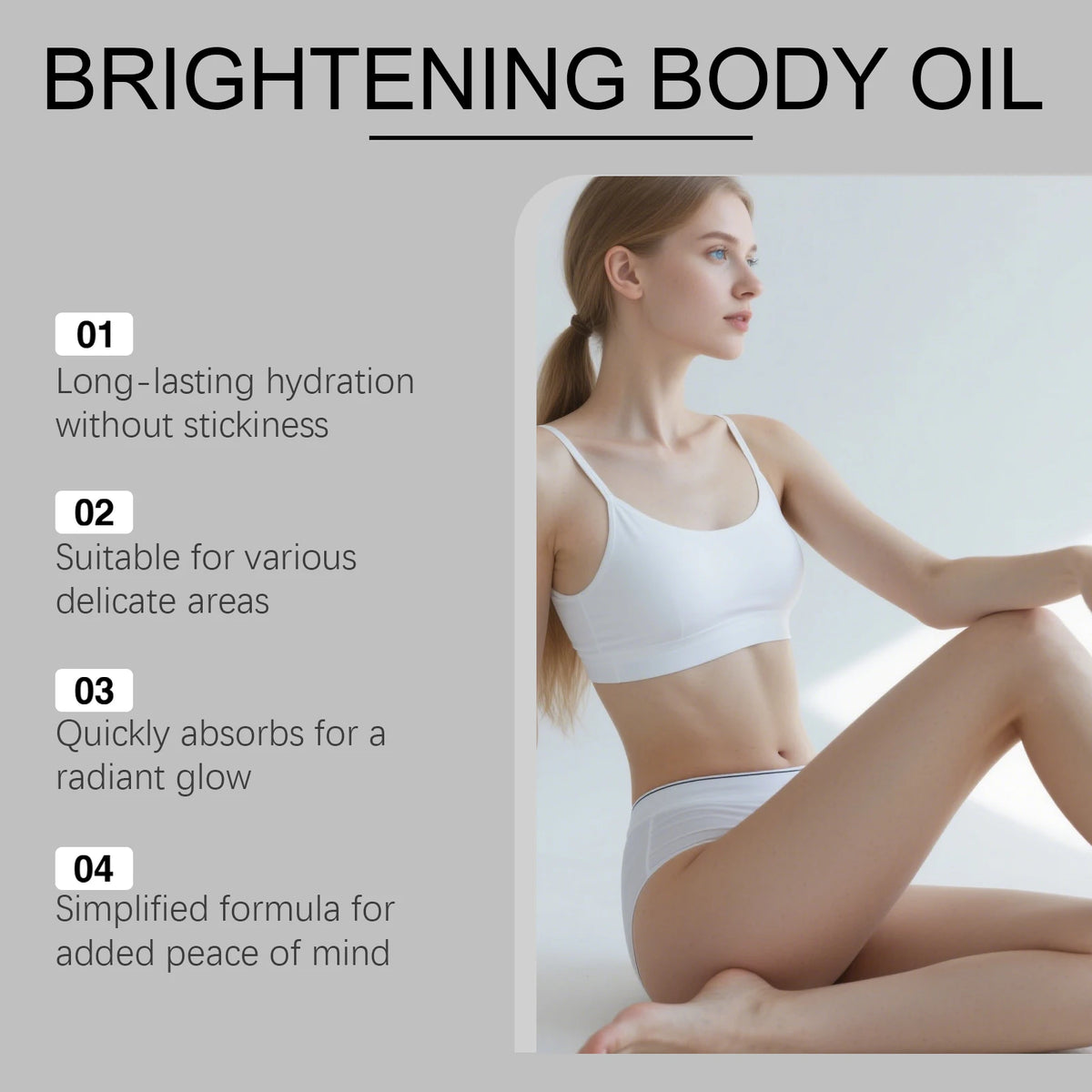 Turmeric Vitamin C Glow Body Oil for Radiant Skin