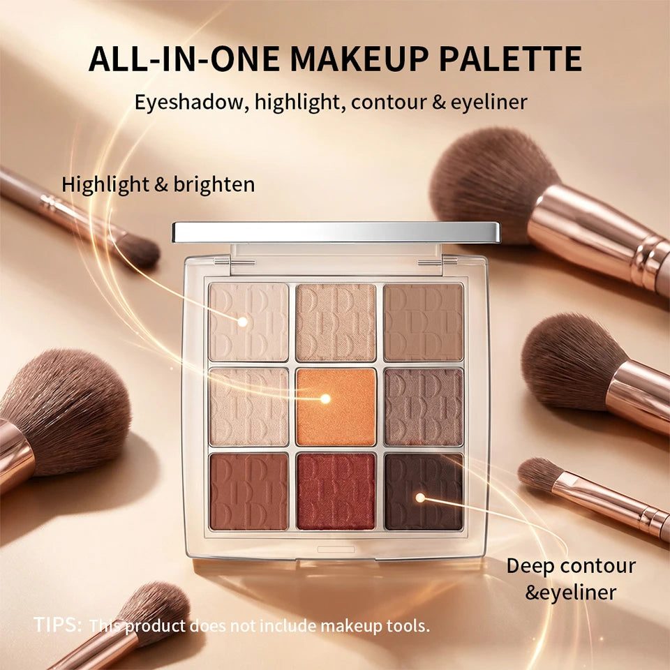 Artist Eyeshadow Palette Highly Pigmented Blendable Makeup - 10