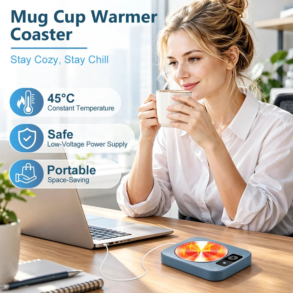 Electric Mug Warmer with Constant Temperature Control