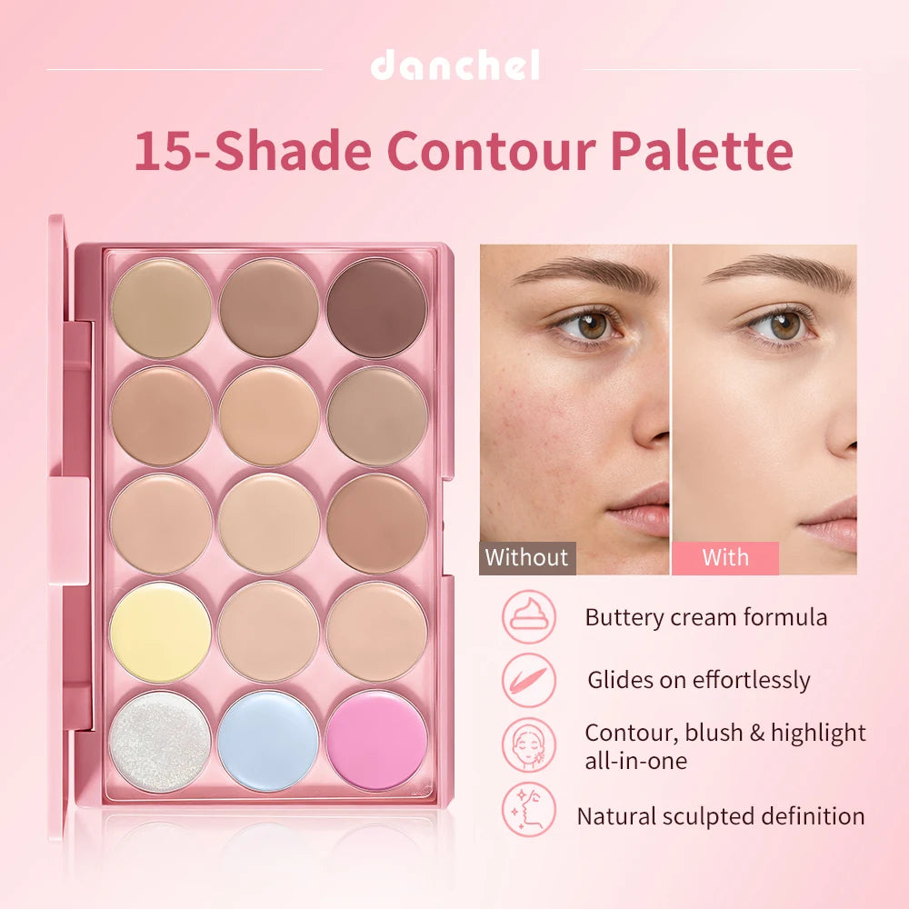 Full Face Makeup Set with Professional Brushes