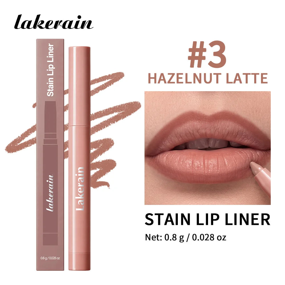 Stain Lip Liner Pencil Waterproof Matte Lip Contour