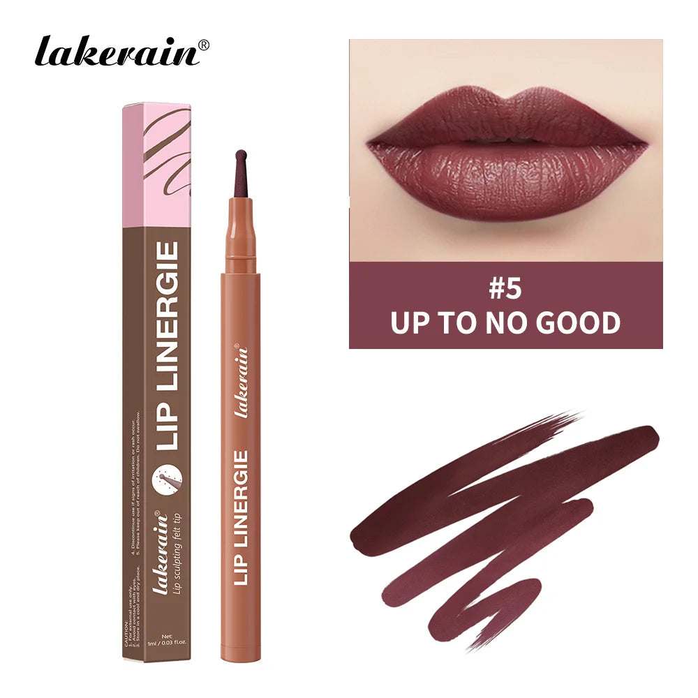 Lip Liner Pen with Precise Ballpoint Felt Tip - 42