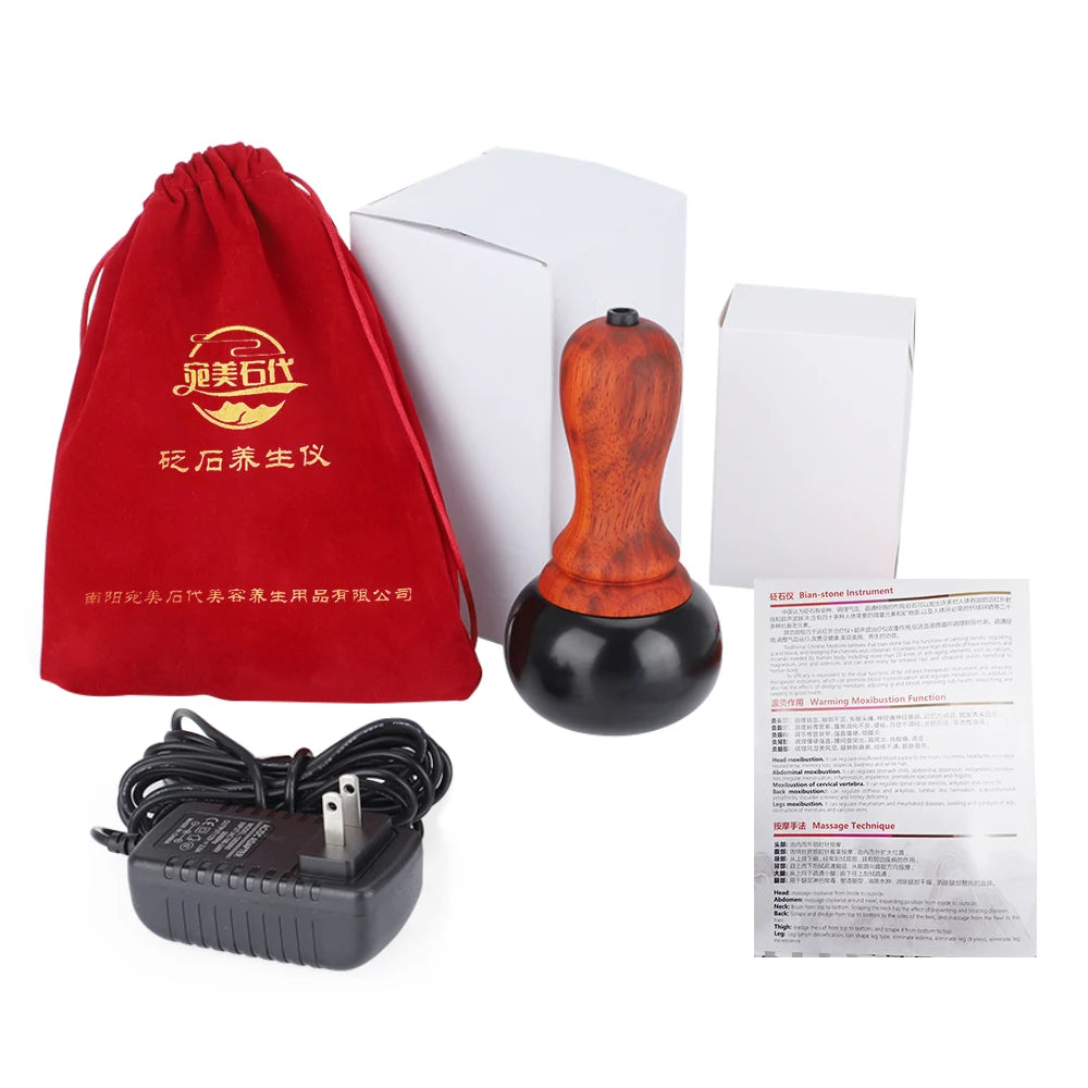 Electric Hot Stone Massager with Adjustable Heat - 14