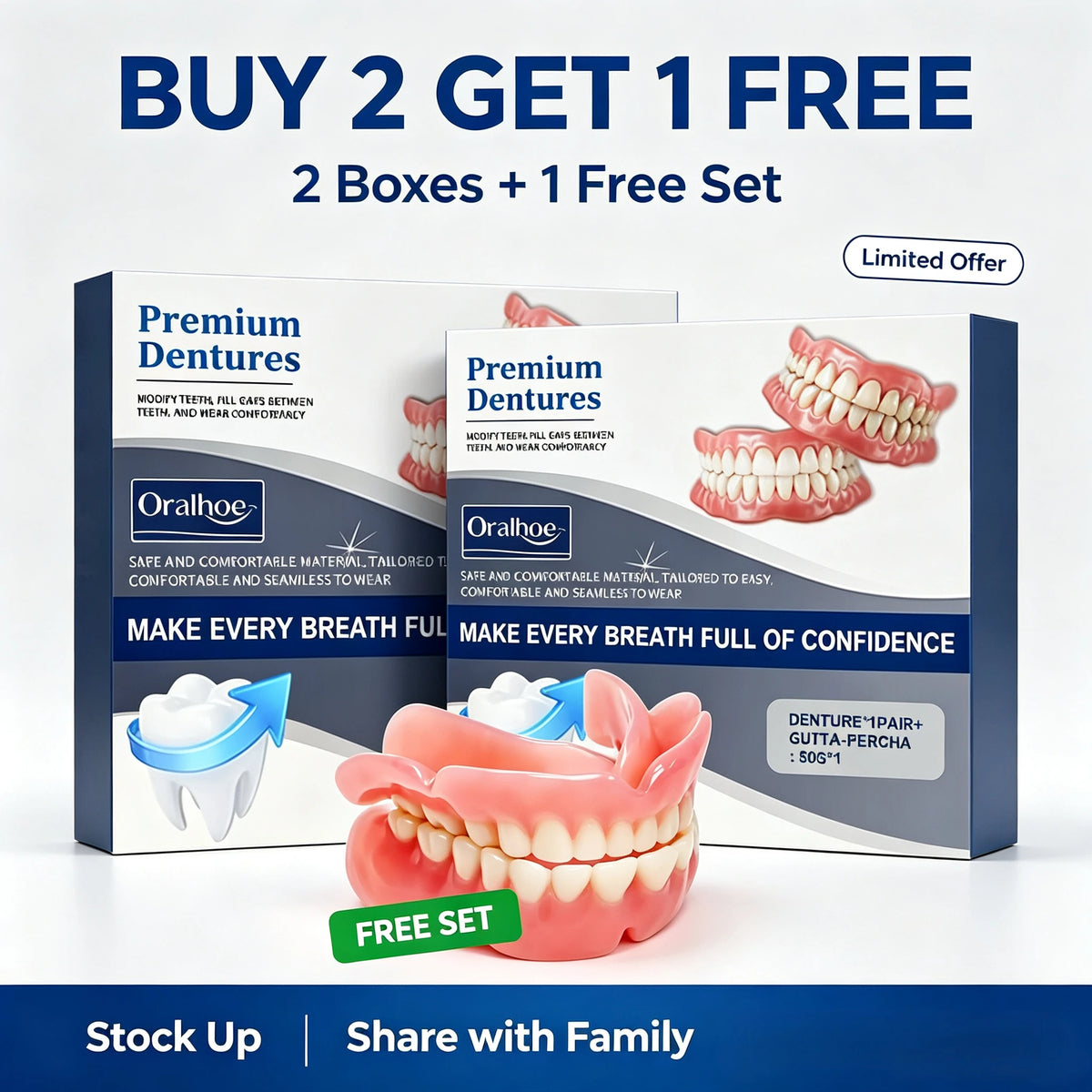 Silicone Teeth Covers for Lifelike Smile Confidence