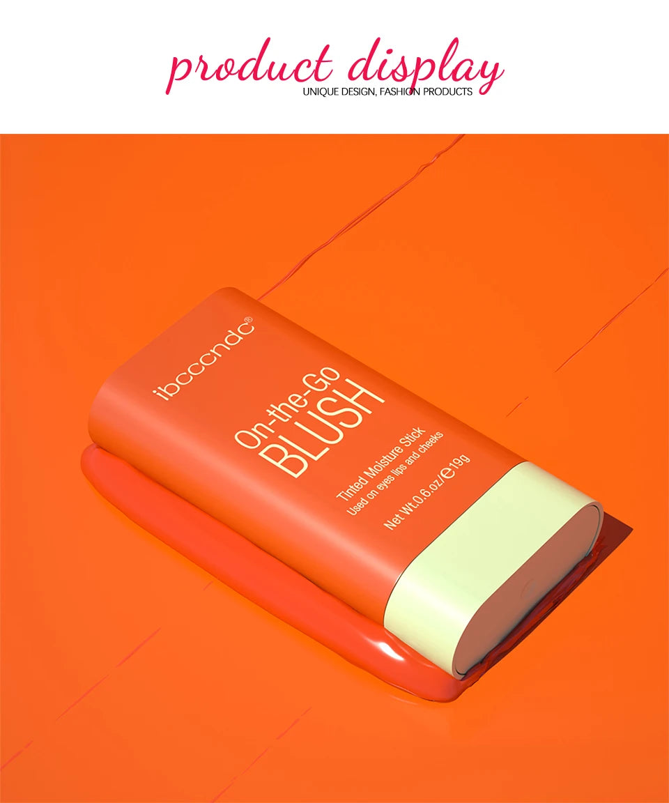 Eraser Blush Stick Natural Moisturizing Tinted Finish