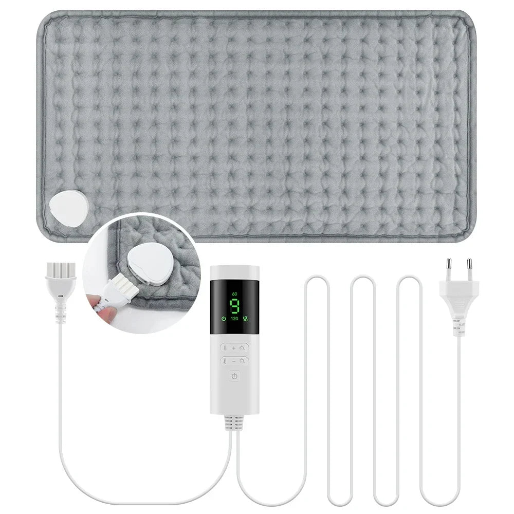 Electric Heating Pad with 9 Temperature Settings - 6
