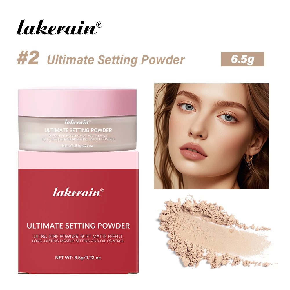 Loose Baking Setting Powder for a Long Lasting Matte Finish
