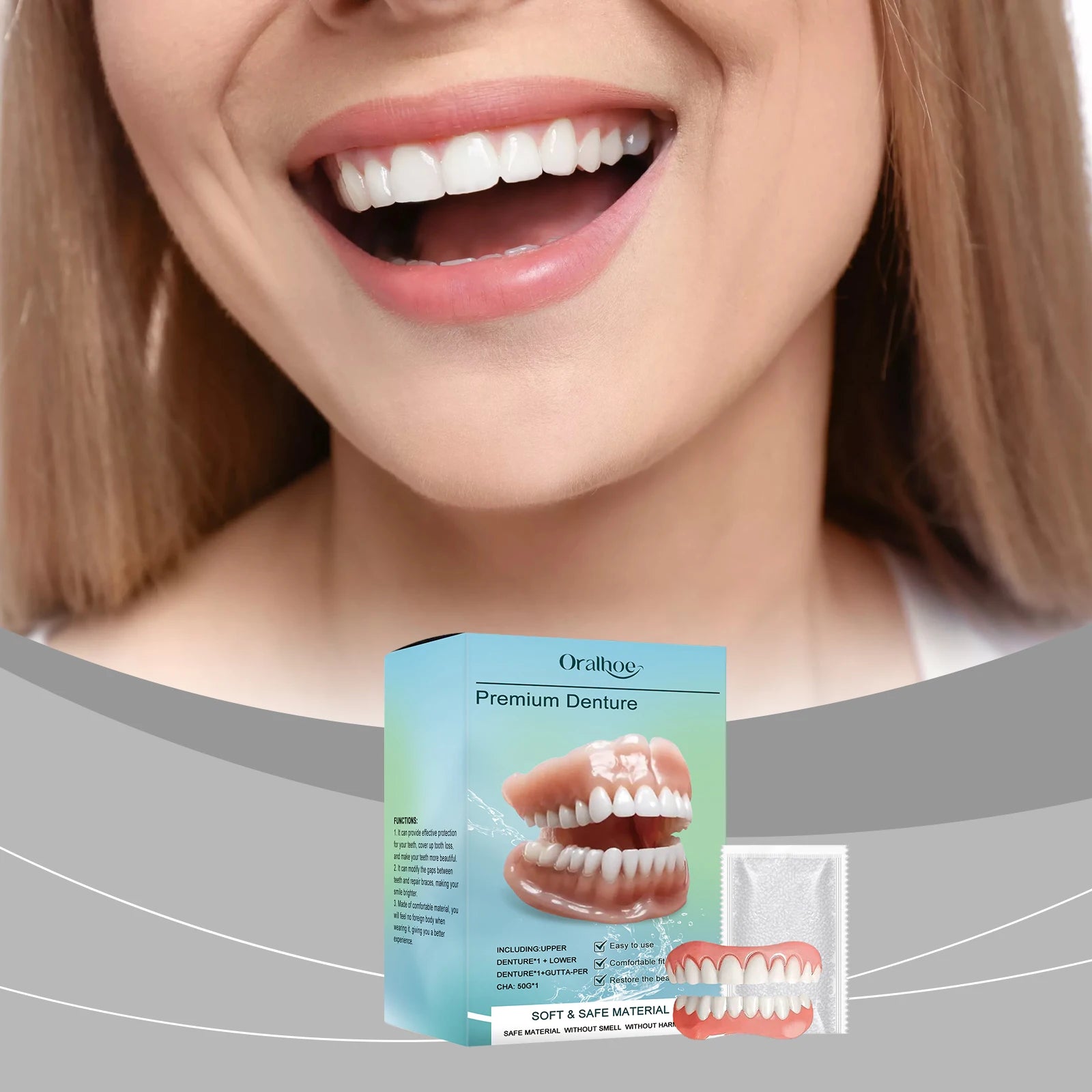 Silicone Dental Veneers for a Natural and Confident Smile - 7