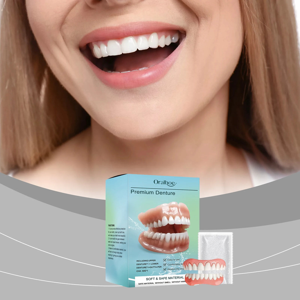Silicone Dental Veneers for a Natural and Confident Smile