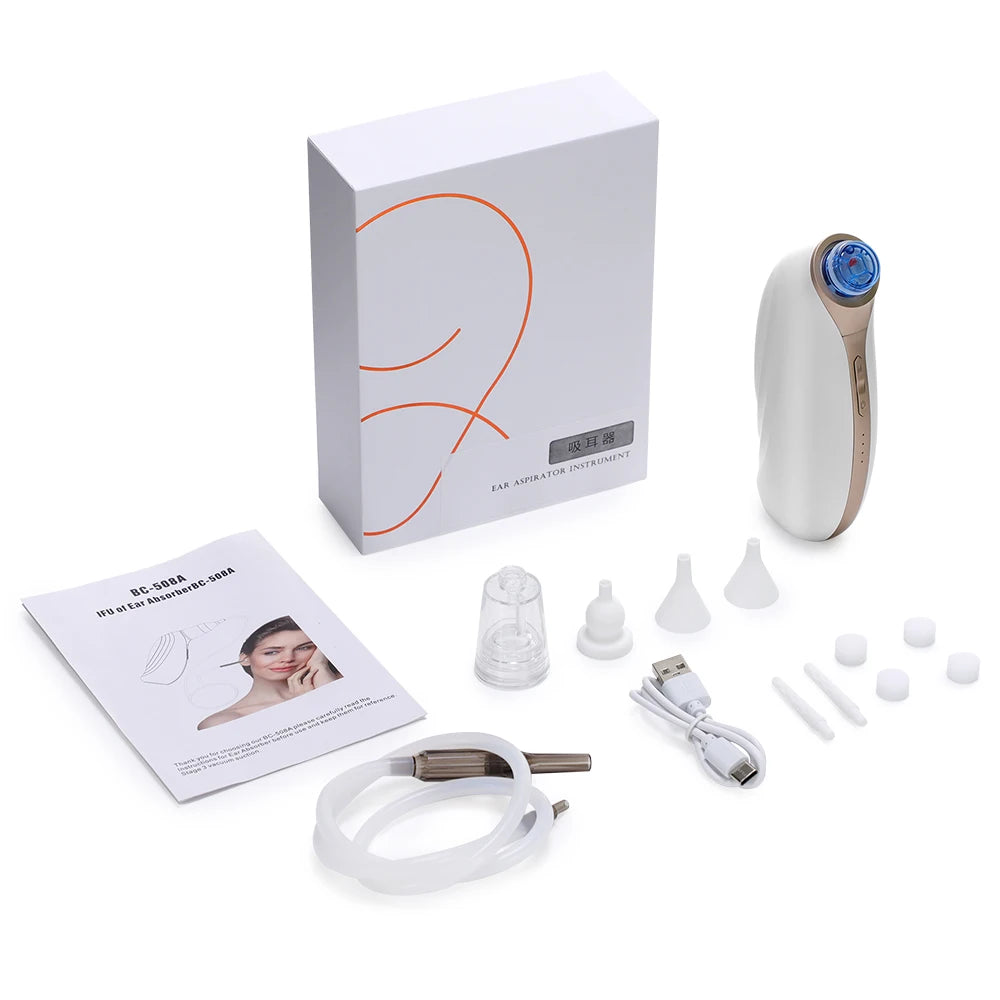 Electric Earwax Removal Vacuum with Adjustable Suction