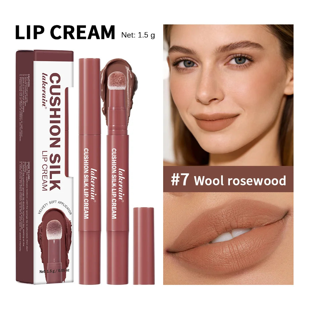 Cushion Silk Lip Cream Long Lasting Waterproof Matte Finish
