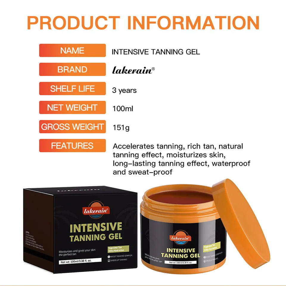 Intensive Tanning Gel for a Deep Sun Kissed Glow - 16