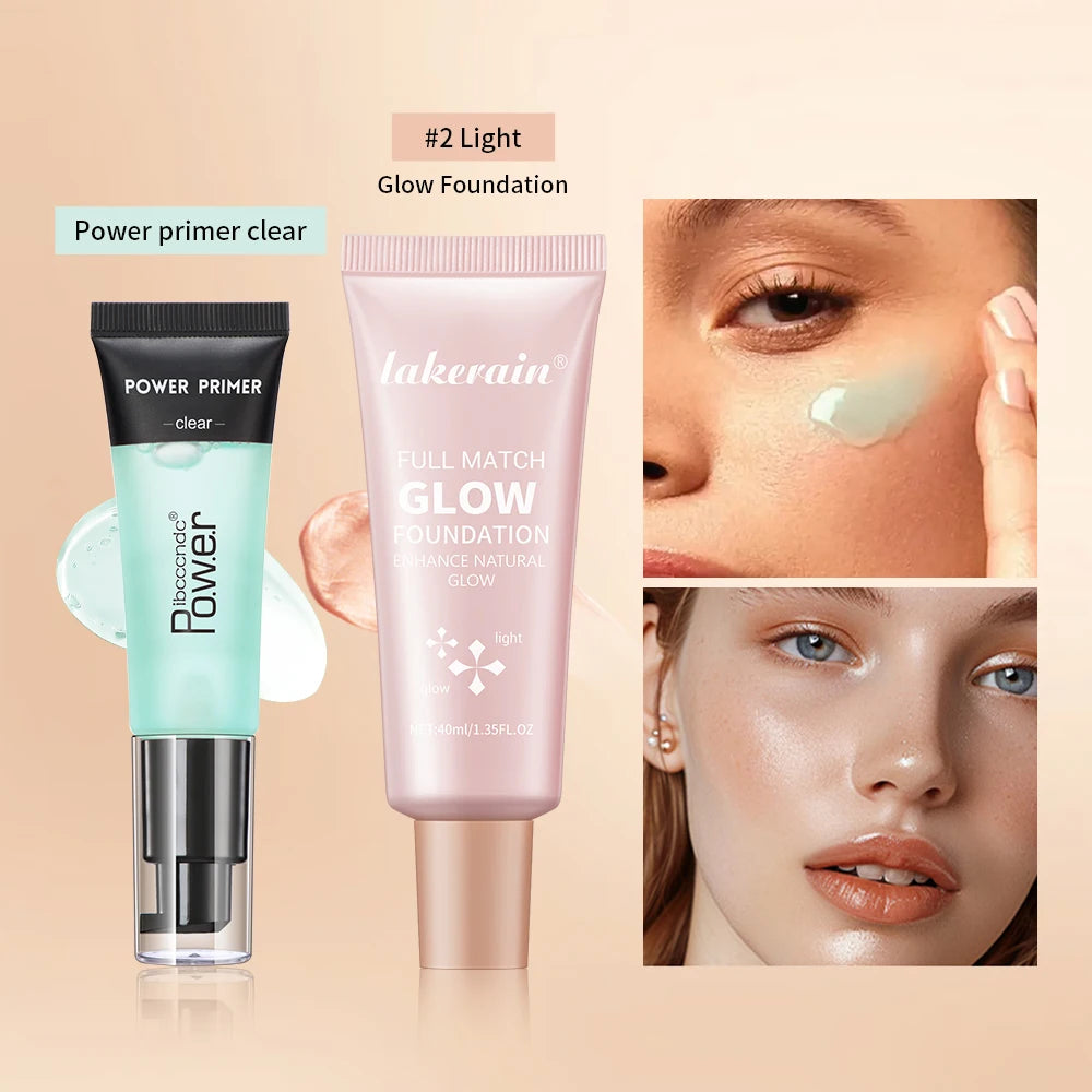 Makeup Primer and Foundation Set for a Radiant Glow - 6