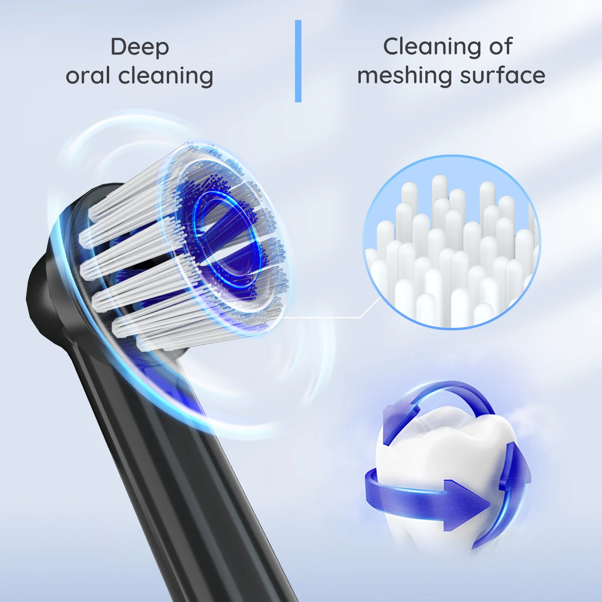 Replacement Toothbrush Heads for Mornwell T37