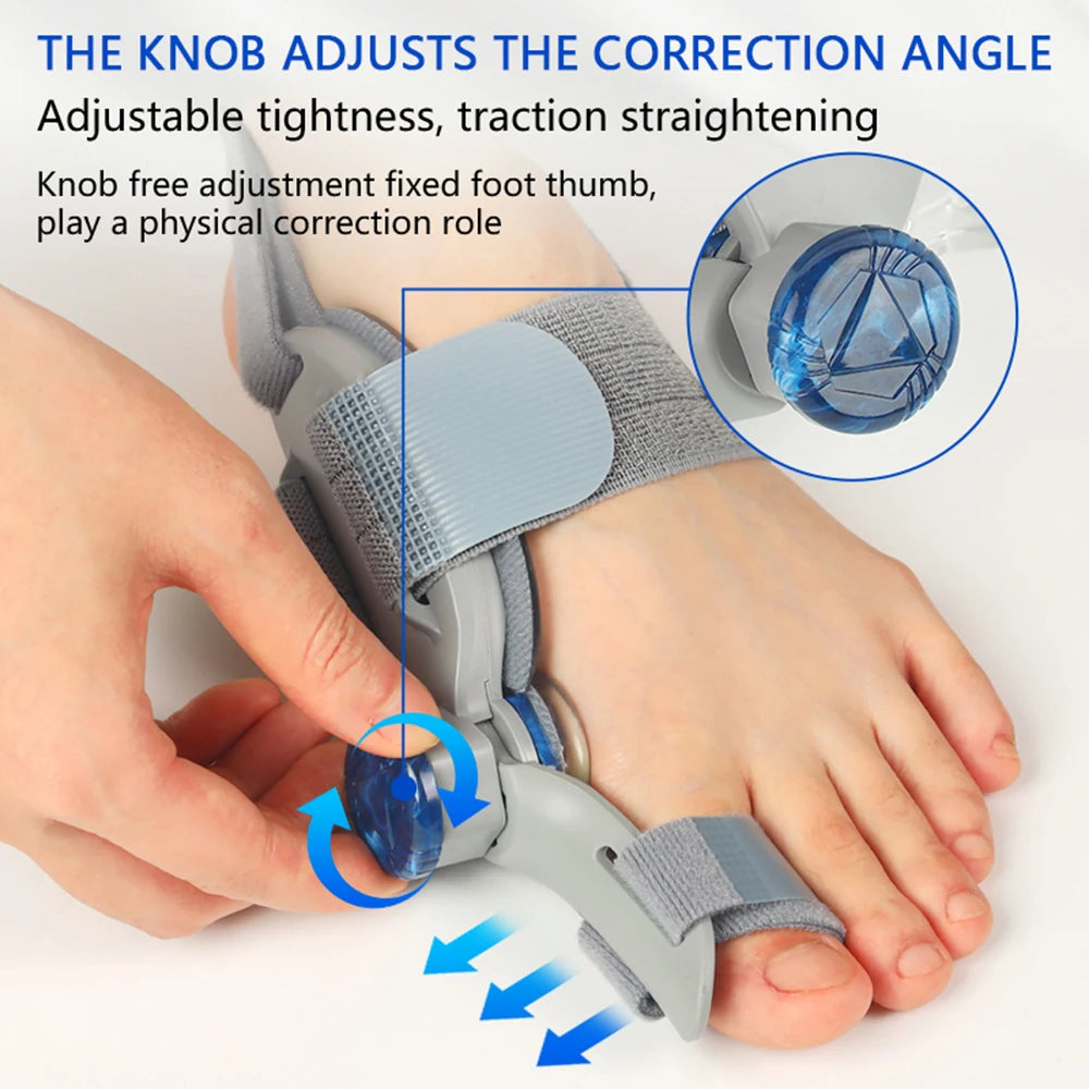 Adjustable Toe Corrector for Painless Bunion Alignment - 2