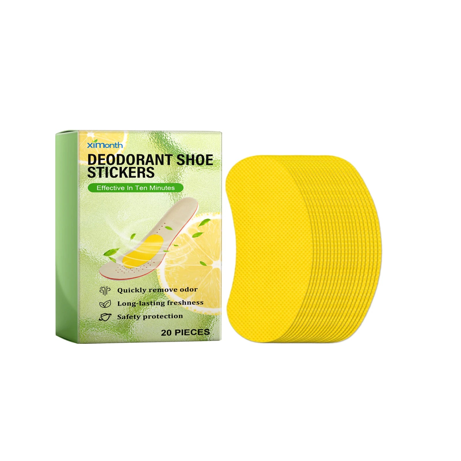 Deodorant Shoe Stickers for Long Lasting Freshness - 7