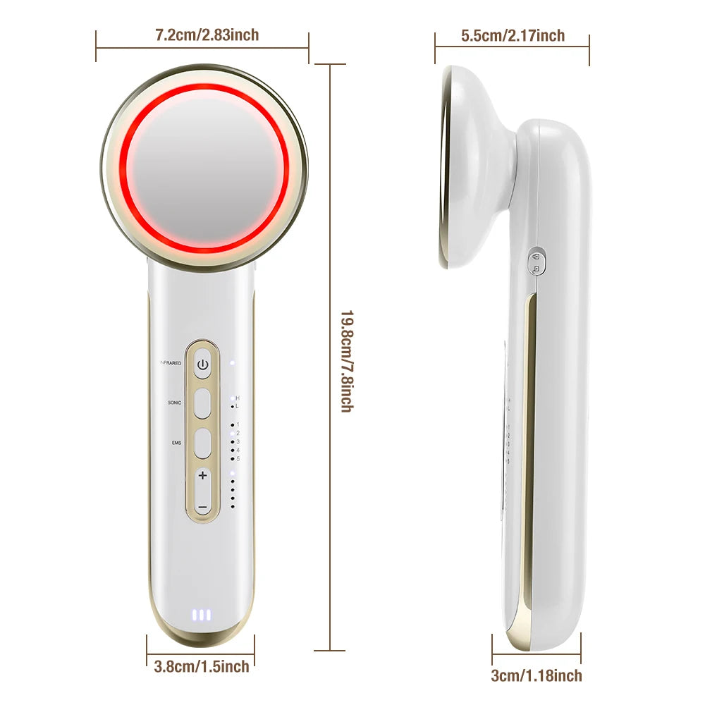 Ultrasonic Body Slimming Massager with EMS and Infrared Technology - 10