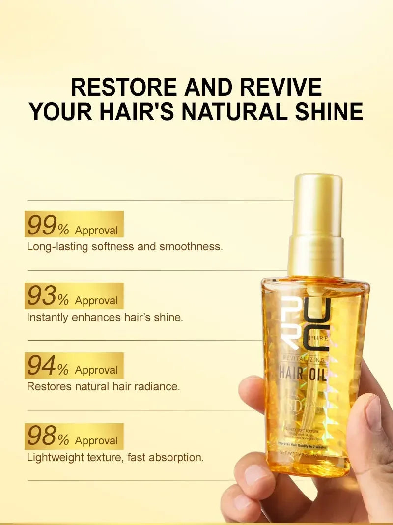 Amino Acid Hair Oil for Smooth and Shiny Hair