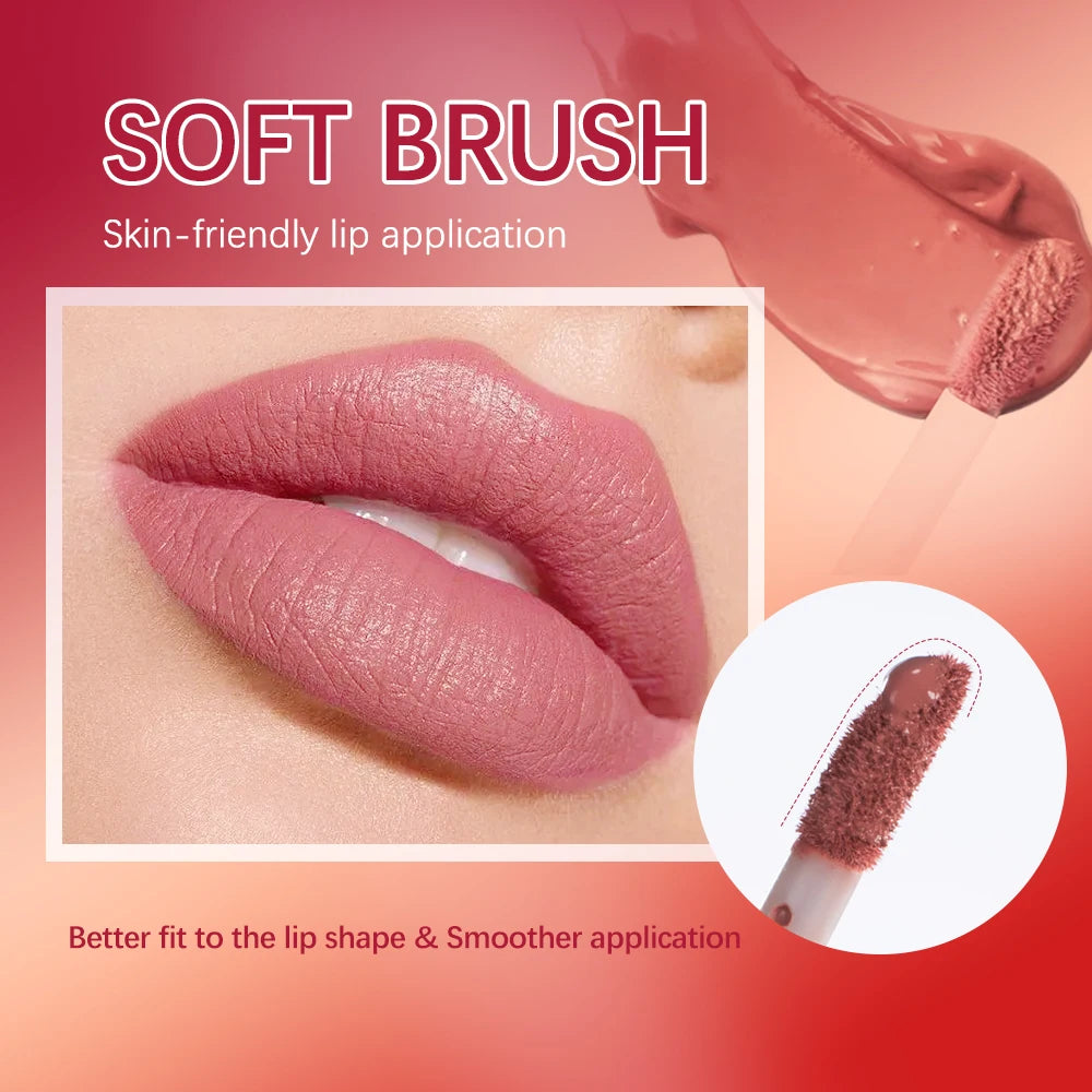 Matte Velvet Liquid Lipstick Long lasting waterproof wear
