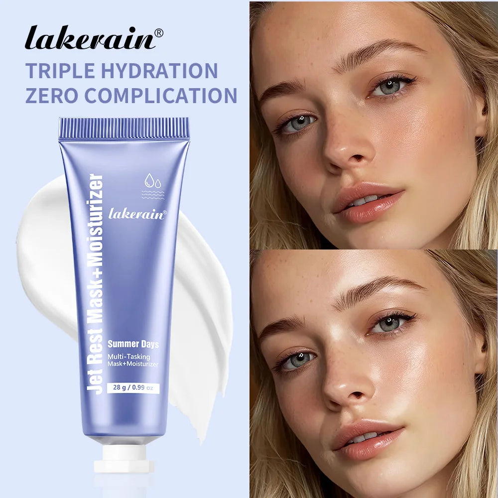 Jet Rest Mask and Moisturizer for Deep Hydration