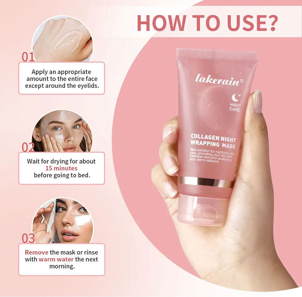 Collagen Skincare Set for Intensive Hydration and Skin Elasticity