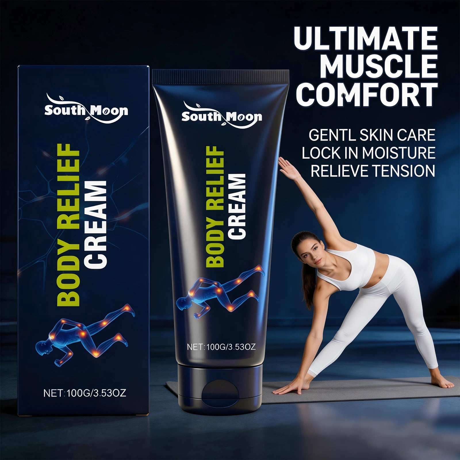 Body Relief Massage Cream for Joint and Muscle Comfort - 2
