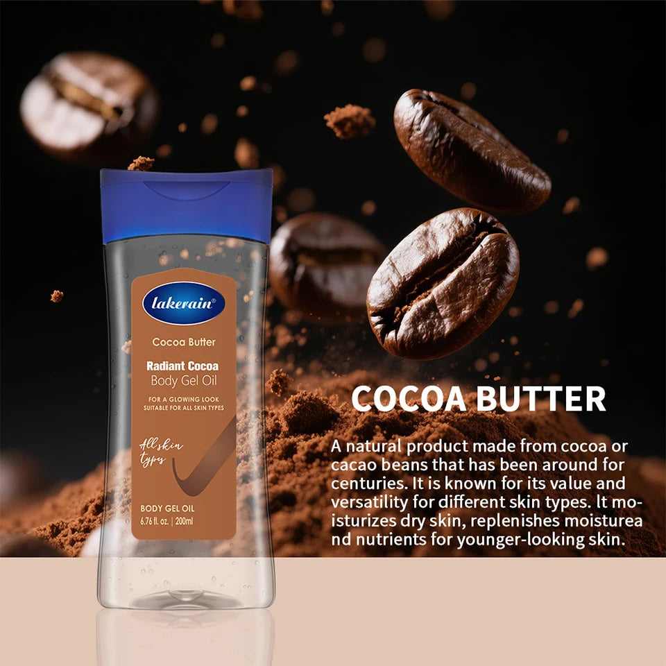 Radiant Cocoa Body Gel Oil for Deep Hydration - 13
