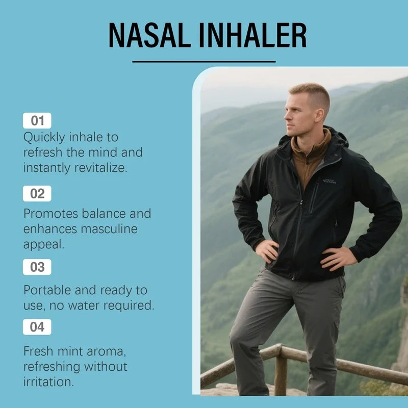 Men Nasal Inhaler Daily Body Care Stick - 2