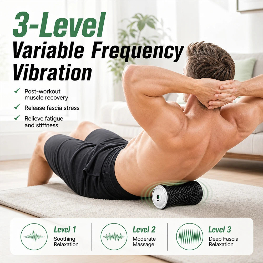 Electric Massage Roller for Muscle Recovery
