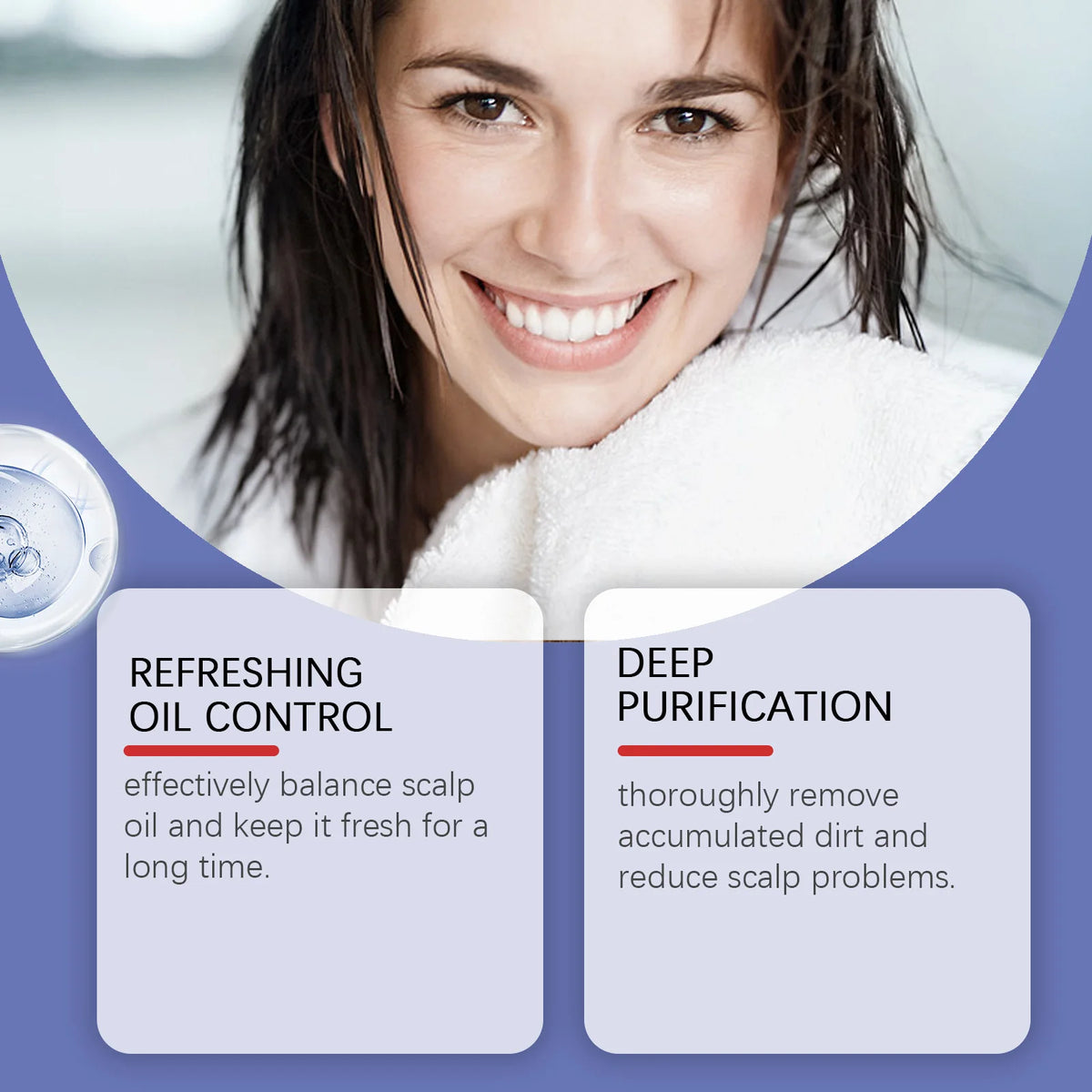 Selenium Disulfide Shampoo for Deep Scalp Cleaning