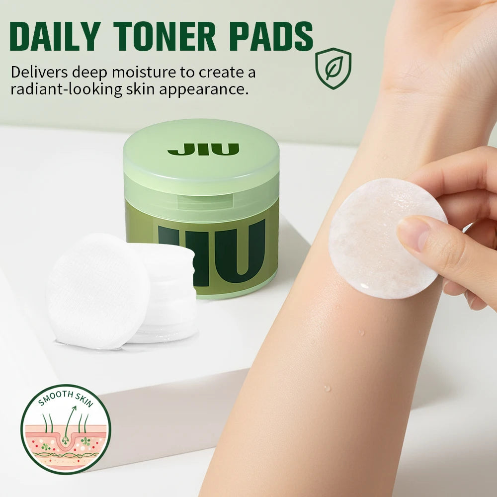 Toning and Brightening Face Pads for Radiant Skin