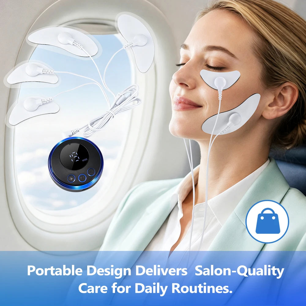Electric Face and Eye Massager with Dual Precision Pads - 11