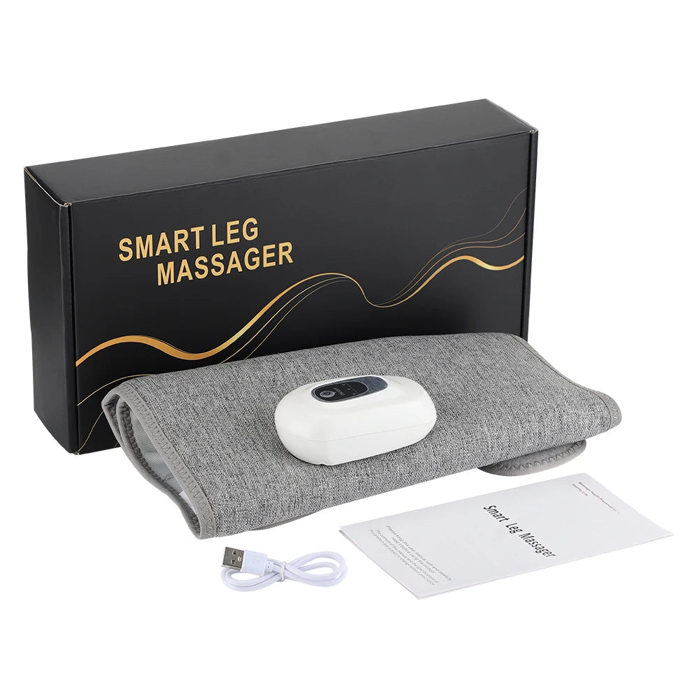 Wireless Air Compression Leg Massager with Adjustable Modes - 22
