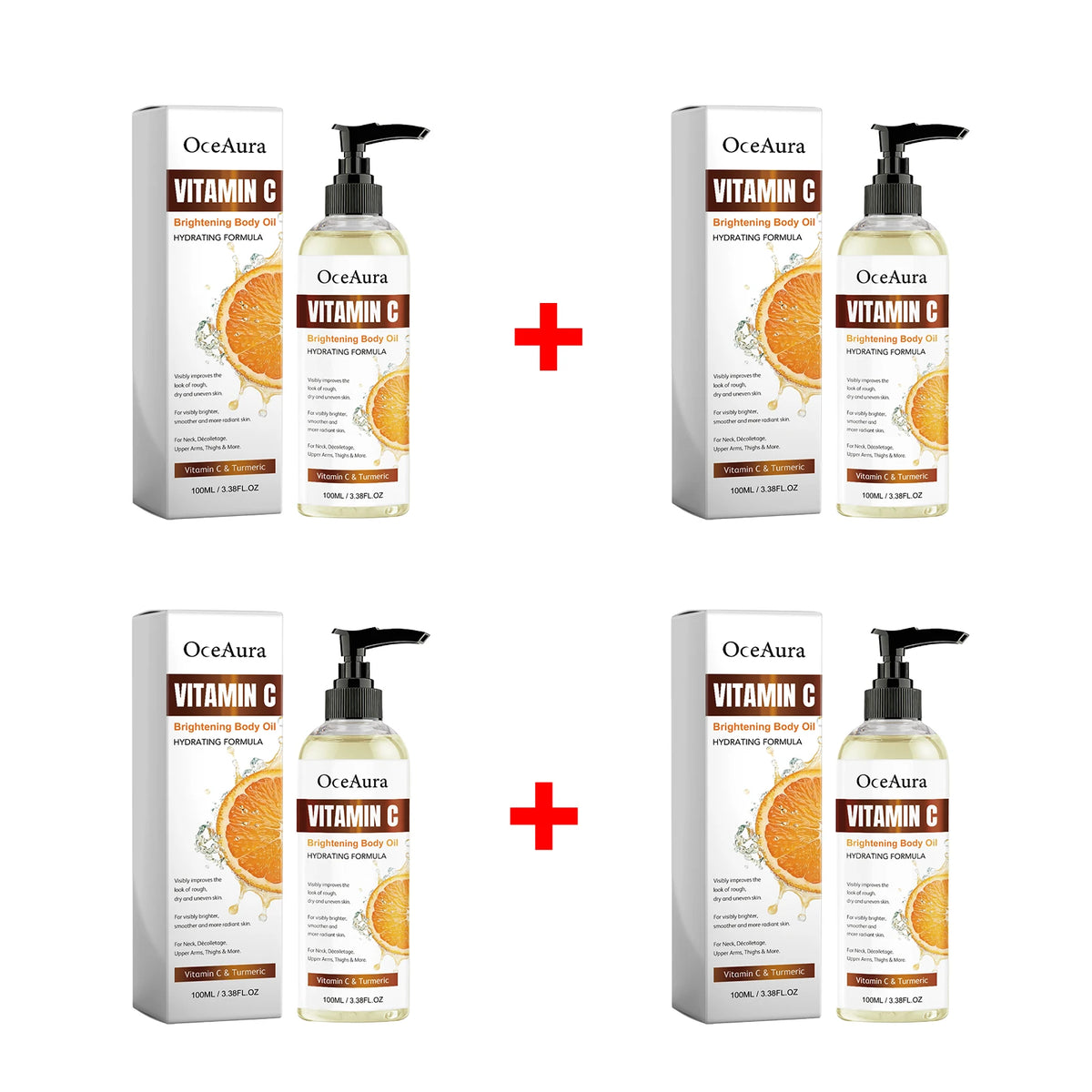 Turmeric Vitamin C Glow Body Oil for Radiant Skin