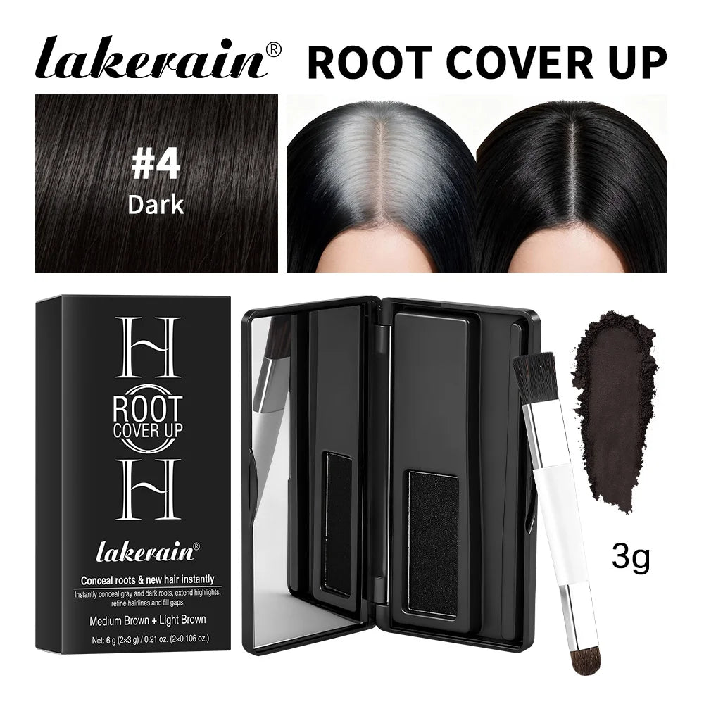 Hairline Shadow Powder for Natural Root and Gray Hair Coverage - 24