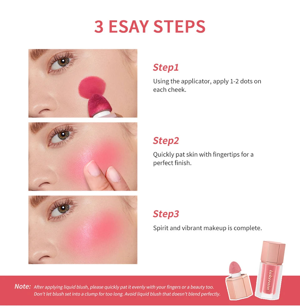 Liquid Matte Blush Long Lasting Waterproof Formula