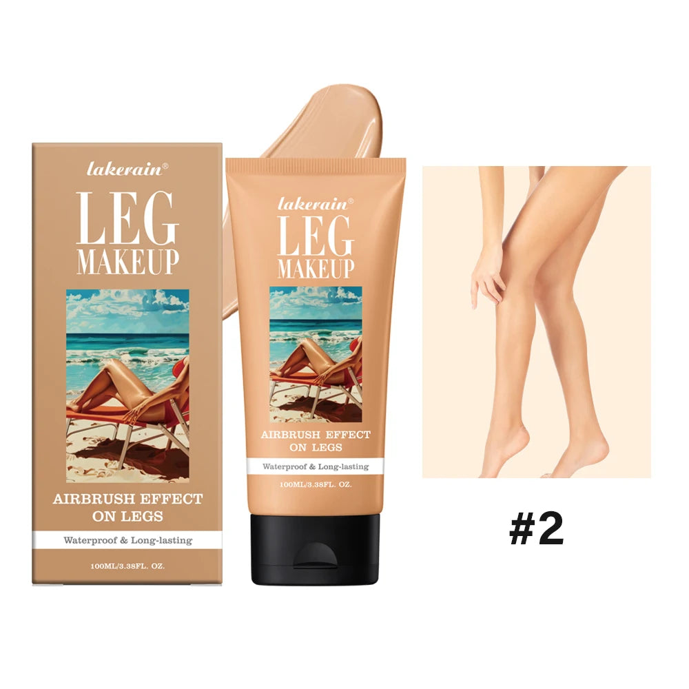 Leg Makeup Foundation Cream Waterproof Coverage