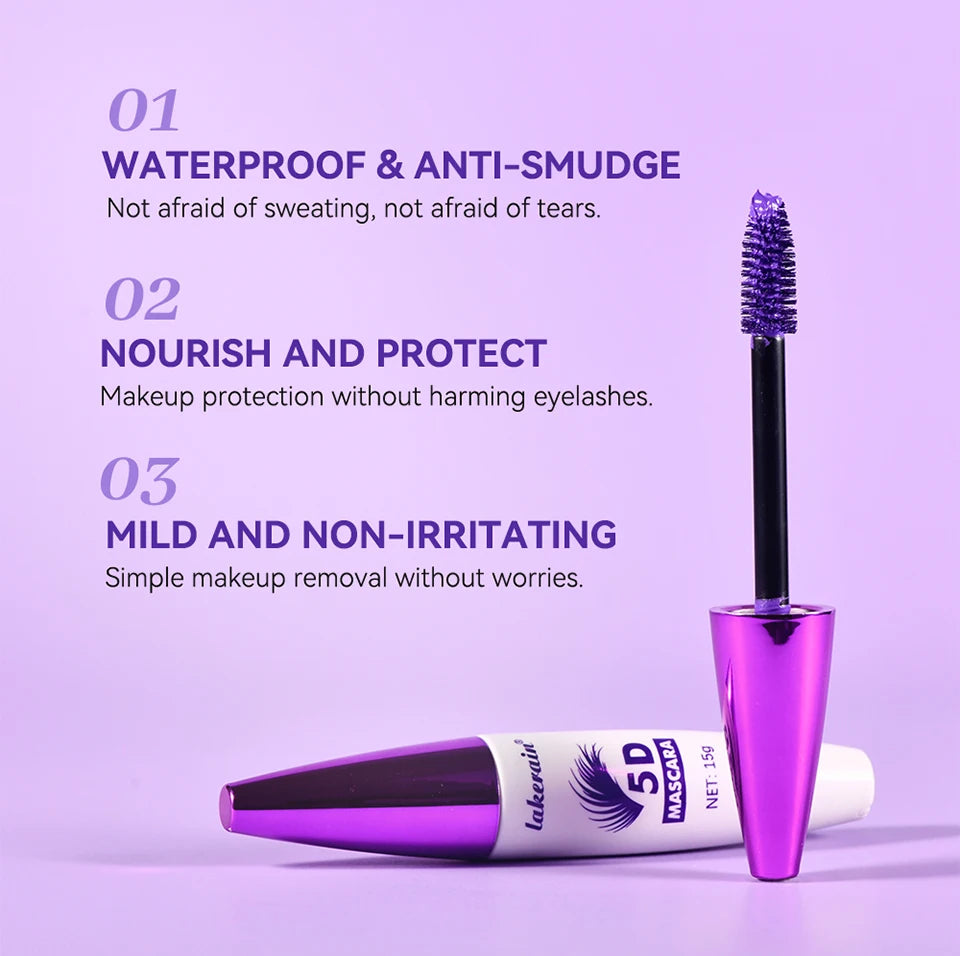 5D Mascara Waterproof Lengthening Lash Formula - 8
