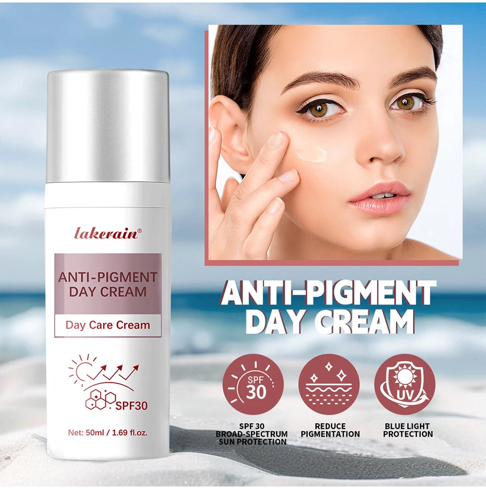 Anti Pigment Day Cream with SPF 30 Sun Protection - 8