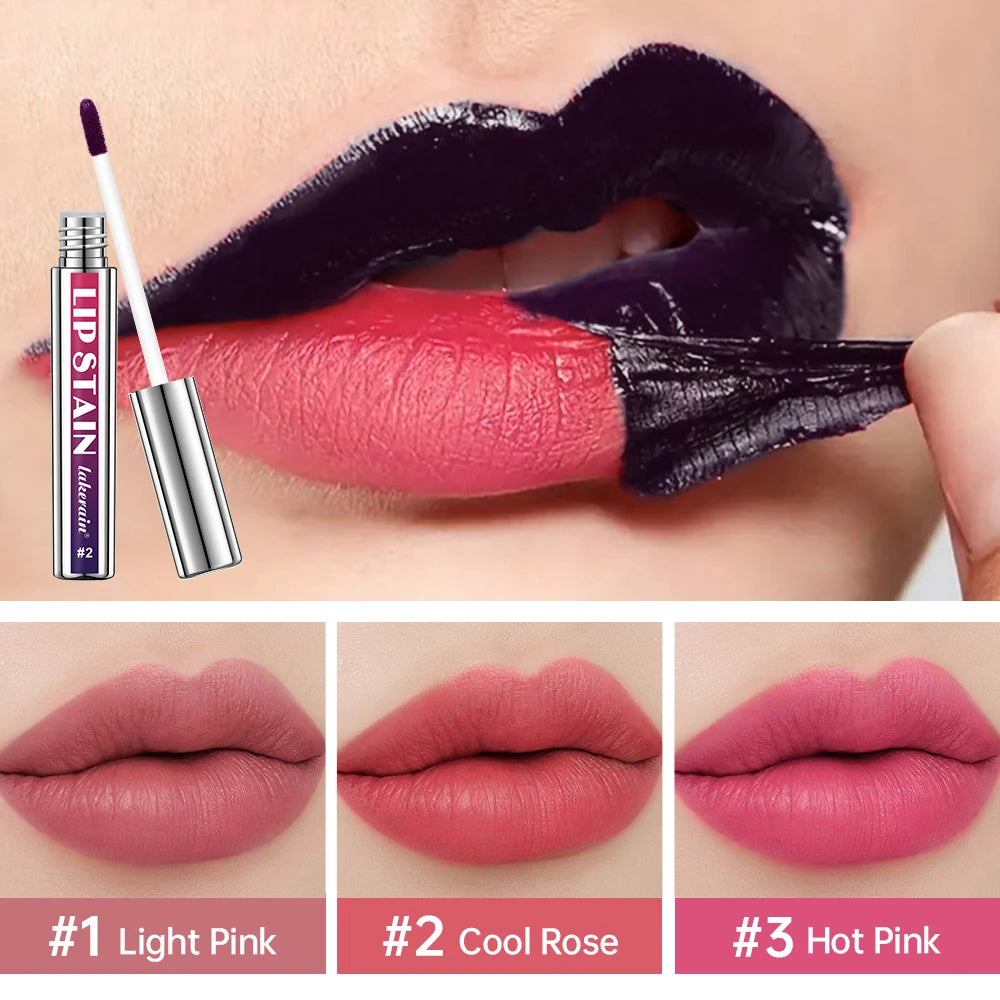 Peel Off Lip Stain Long Lasting Waterproof Color - 2