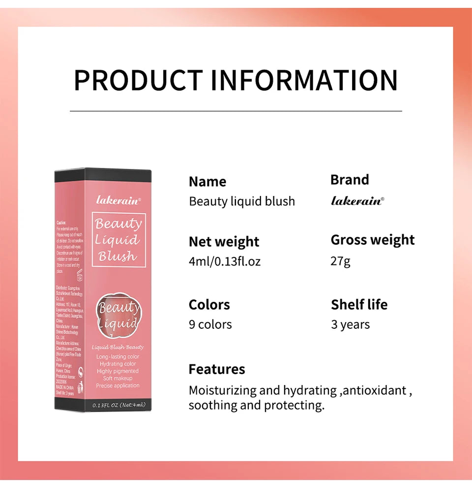 Liquid Blush Long Lasting Waterproof - 17