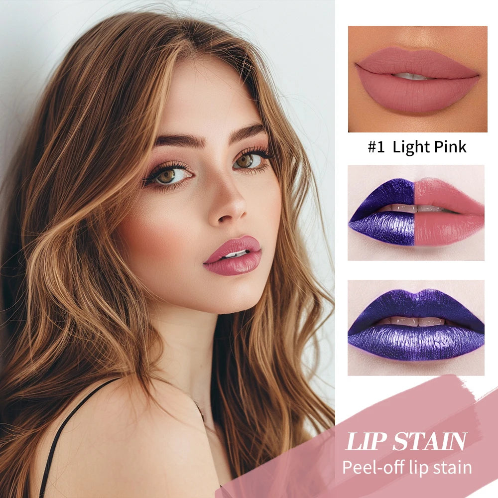 Long Lasting Lip Stain with Waterproof Formula - 3