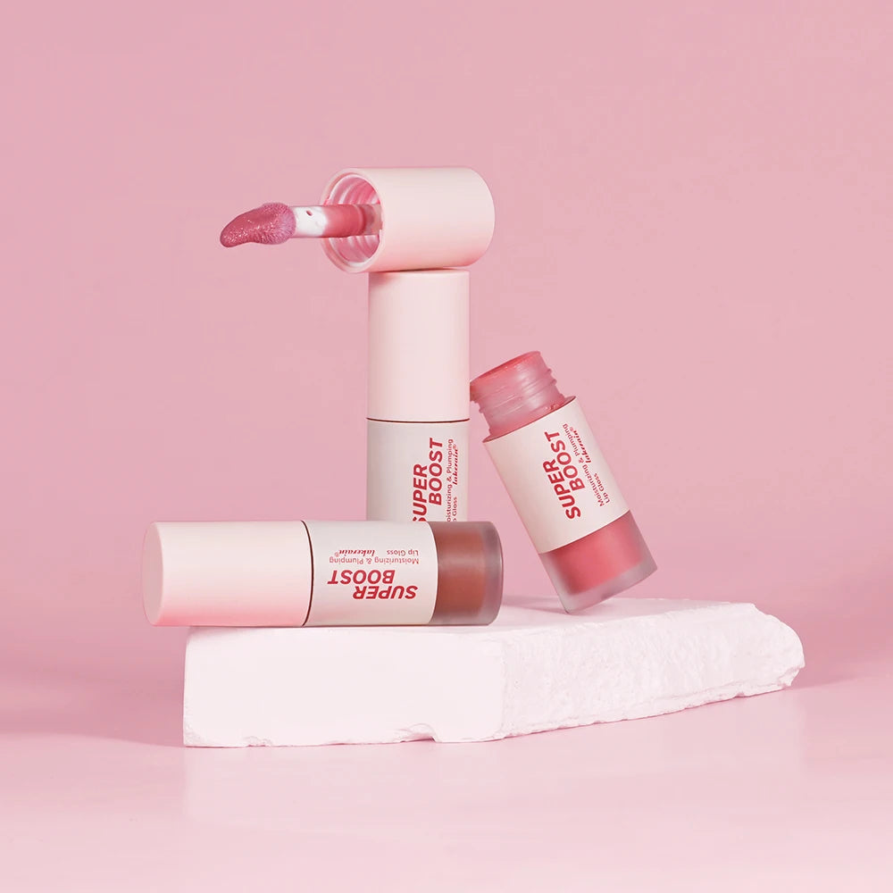 Plumping Lip Gloss with Mirror Shine Finish - 16