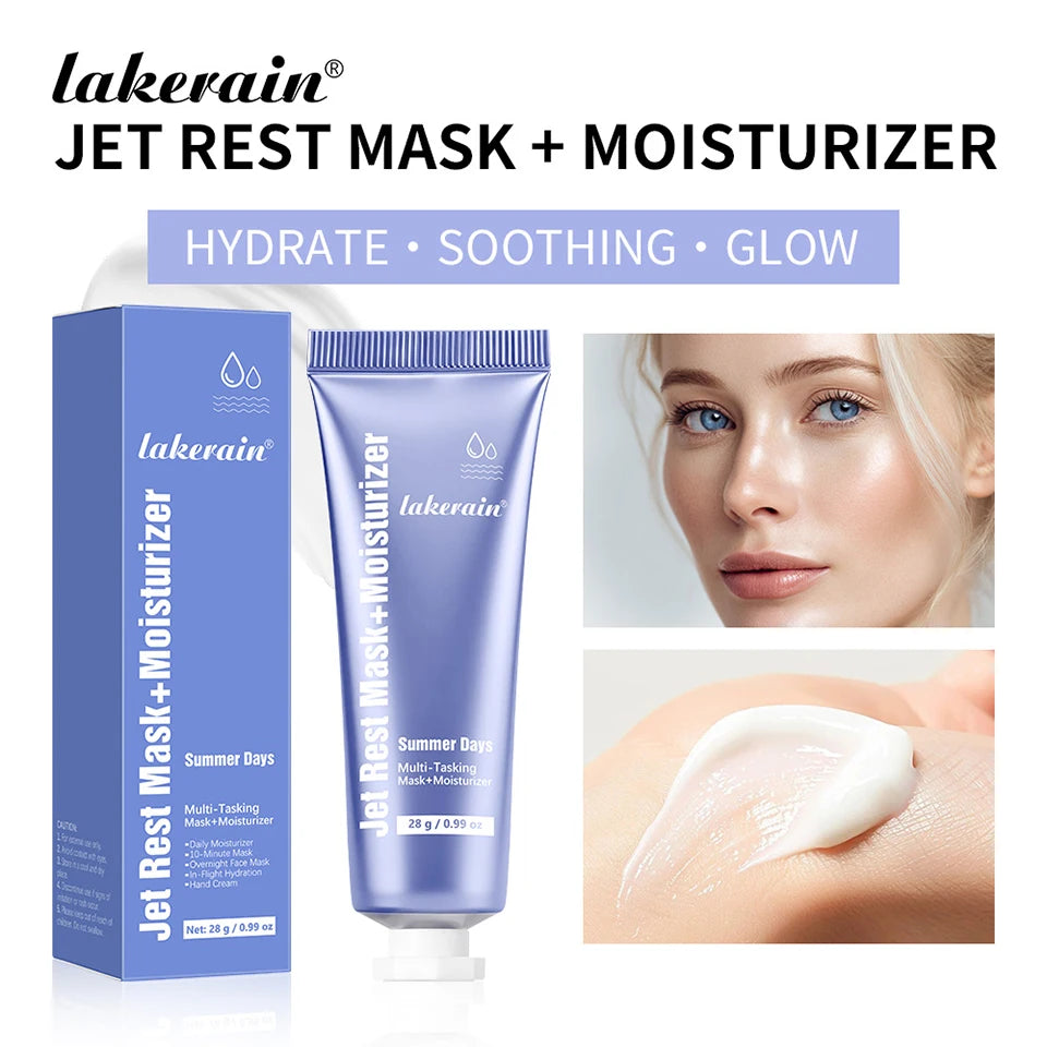 Jet Rest Mask and Moisturizer for Deep Hydration