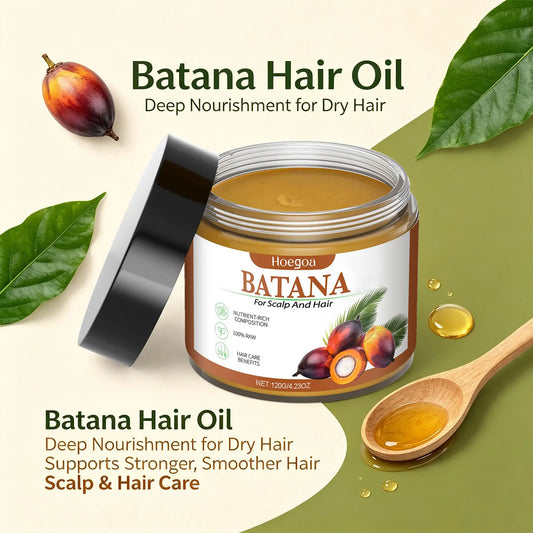 Batana Hair Mask for Deep Repair and Nourishment