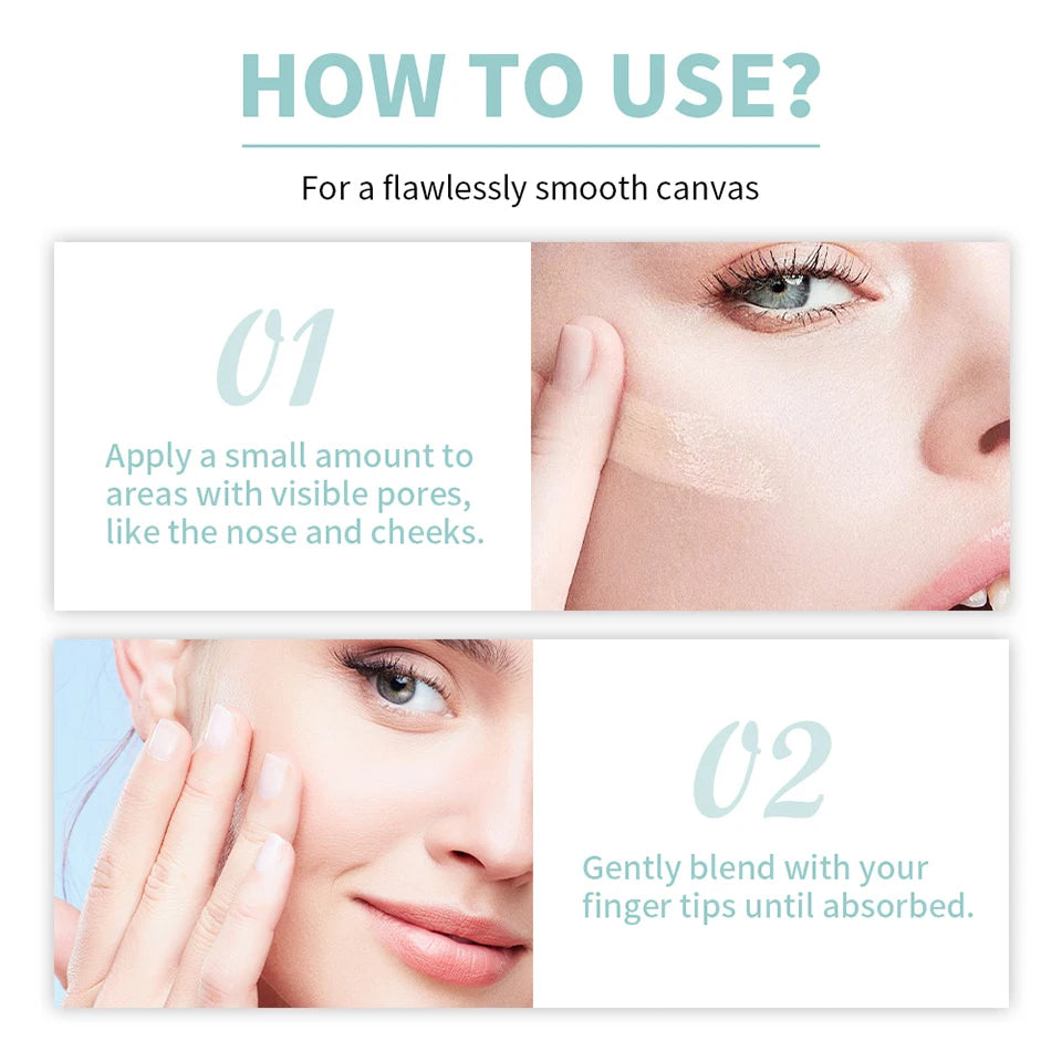 Pore Minimizing Makeup Primer for Long Lasting Matte Finish