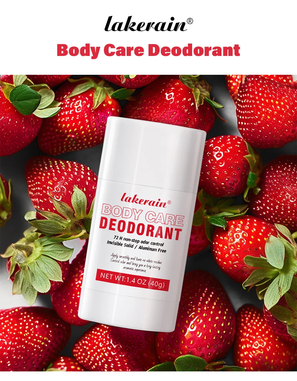 Full Body Deodorant Balm Long Lasting Odor Control
